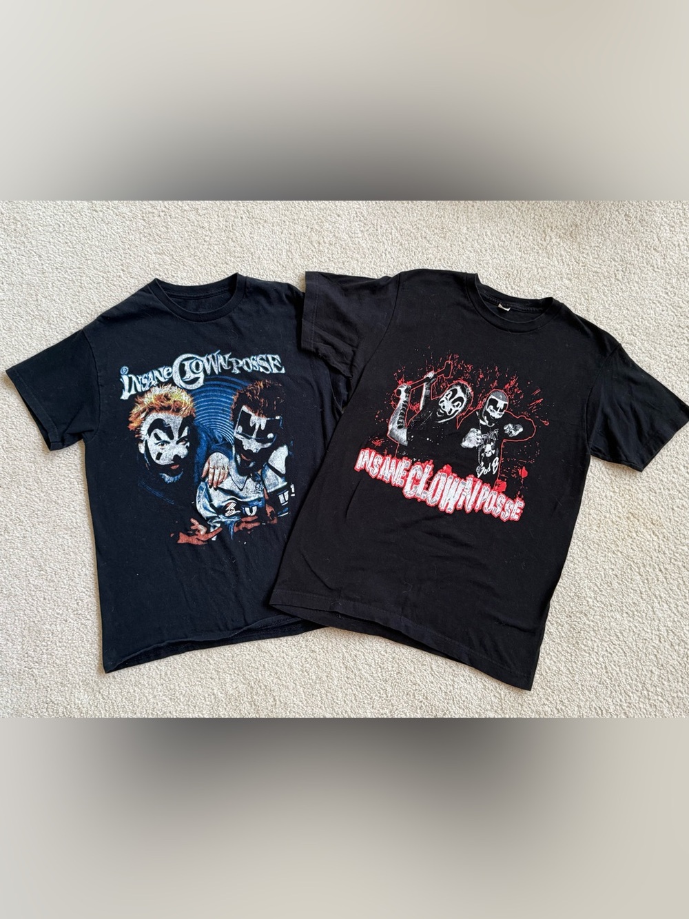 Two Insane Clown Posse Shirts